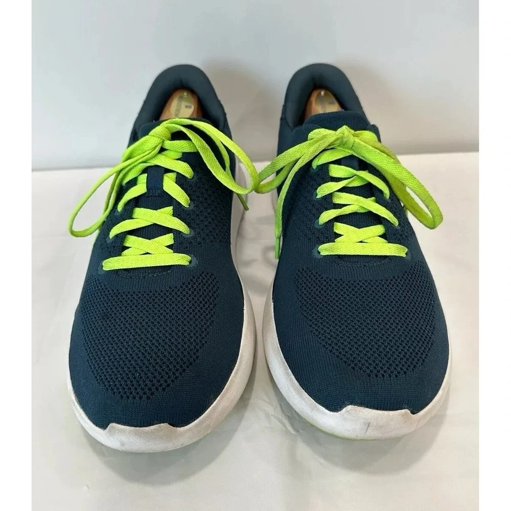 Kizik Lima Knit Handsfree Athletic Comfort Shoes Sneakers Tidepool Blue Men's 11